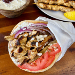 Athenian Steak Souvlaki